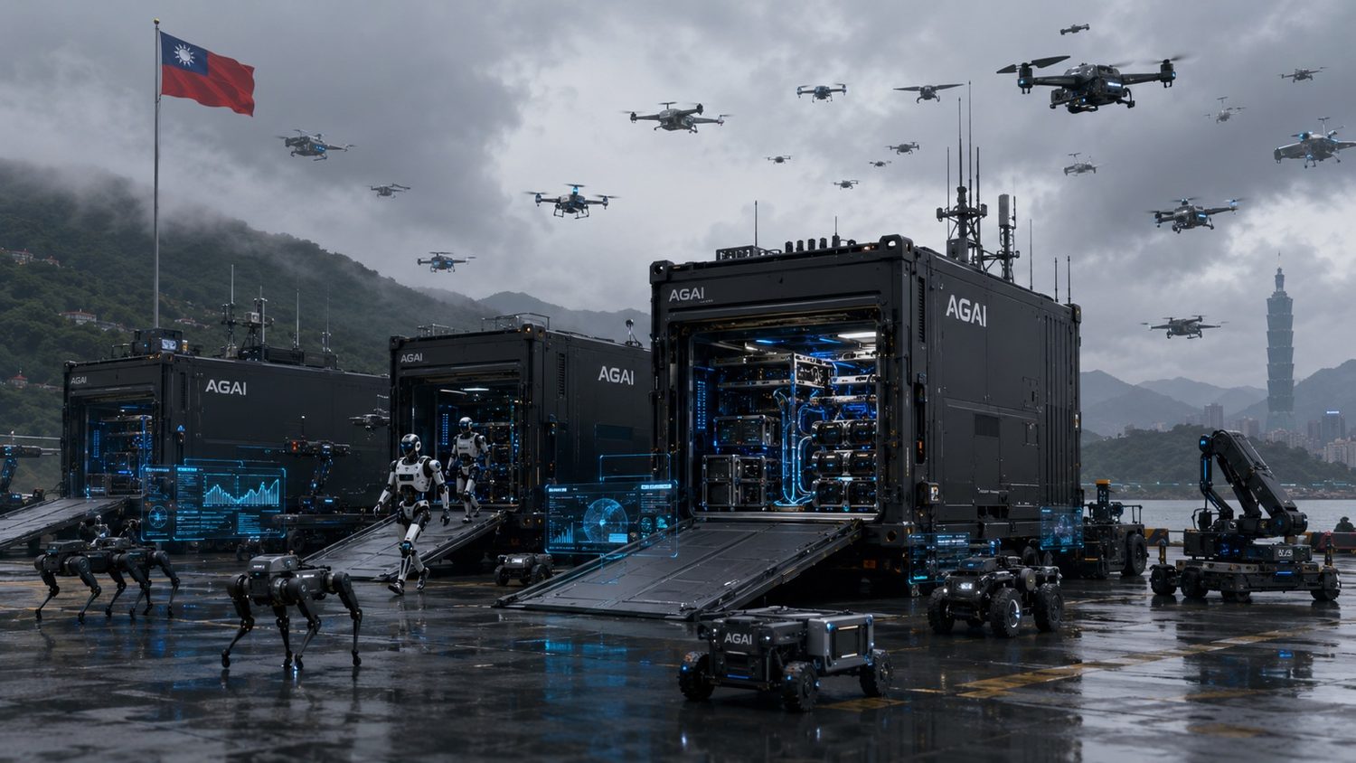 AGAI concept visualization of resilient field communications